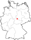 Karte Berga bei Roßla